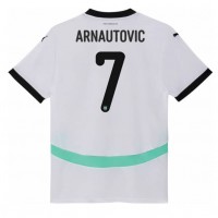 Dres Austrija Marko Arnautovic #7 Gostujuci za Žensko EP 2024 Kratak Rukav